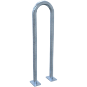 Universal hoop | steel tube |  48 /  60 mm | to be fixed by plugs | steel tube  48 x 2,5 mmtotal width: approx. 300 mmtotal height: approx. 1000 mm | hot-dip galvanized